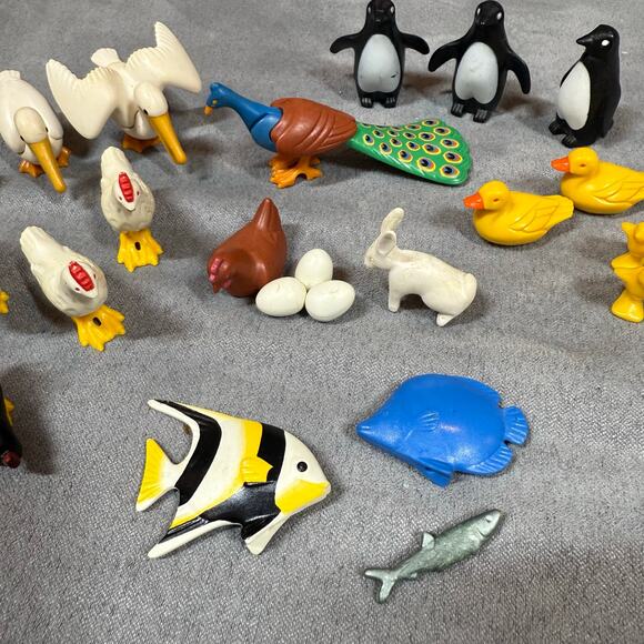 Playmobil Assorted Animals Zoo Farm Ocean Flamingo Penguin Goose Swan - Picture 4 of 8